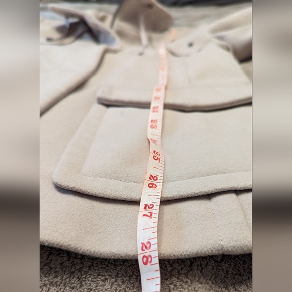Zara beige mid-season jacket L - Picture 4 of 9